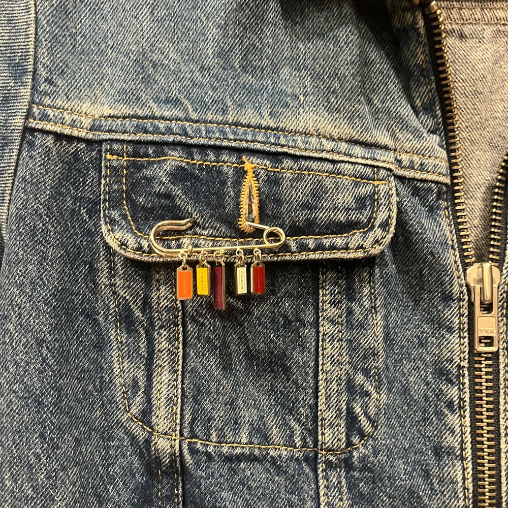 Coach Kilt Pin (Safety Clip Charm Pin)